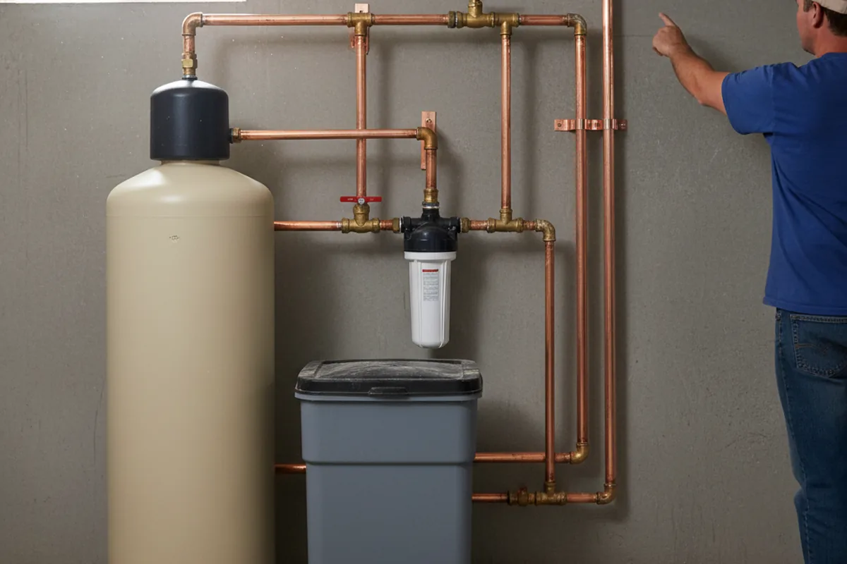 Whole-house water treatment system installed in Elkville